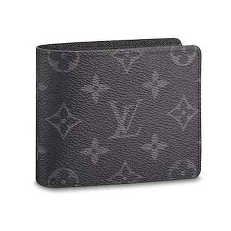 lv wallet black and grey|louis vuitton black monogram wallet.